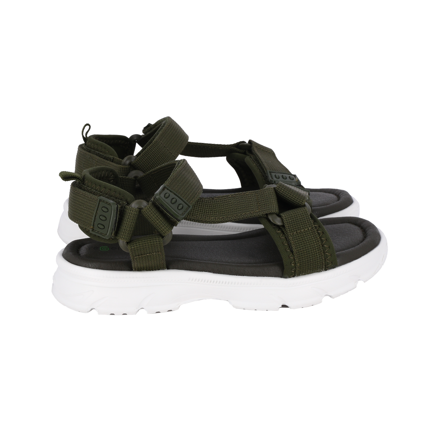 Sandali sostenibili military green
