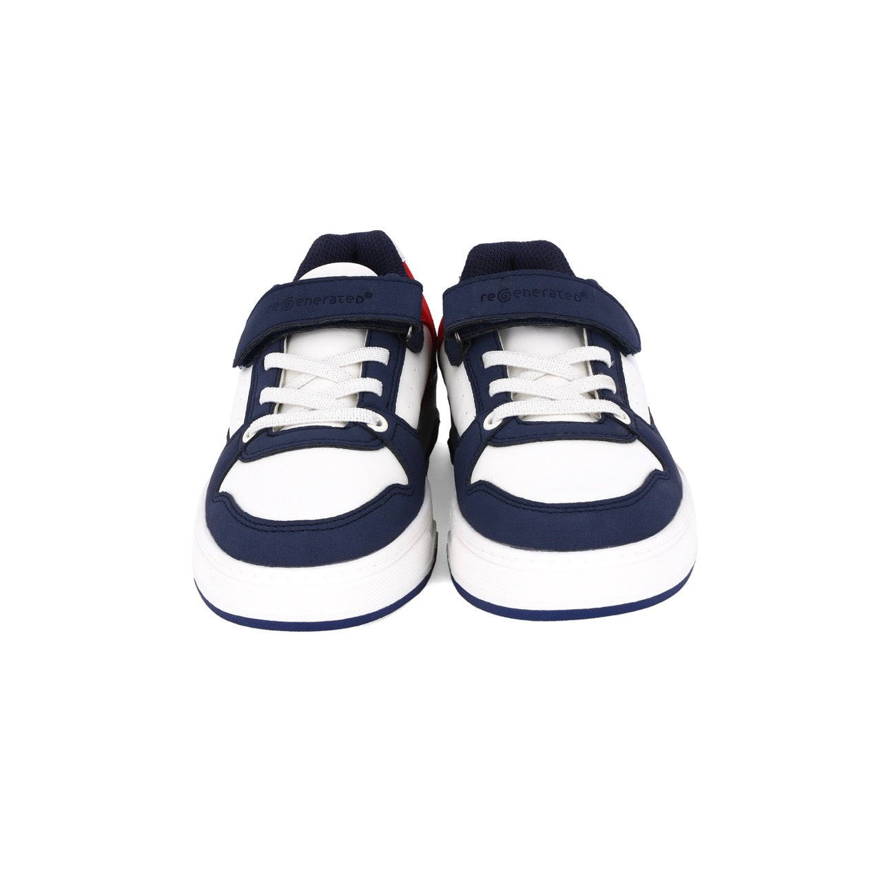 Sneakers riciclate da bambini Bianco-Rosso