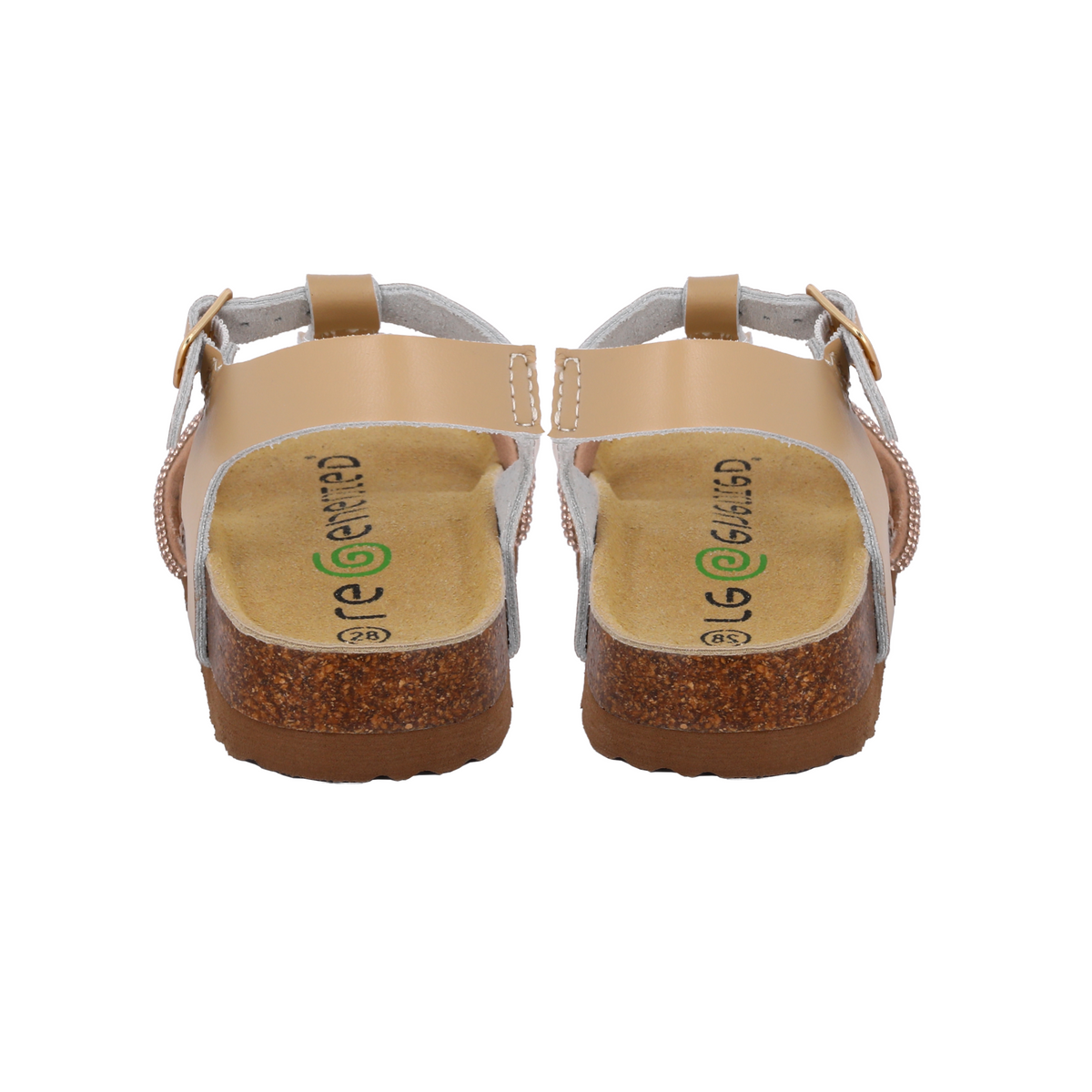 Sandali sostenibili strass