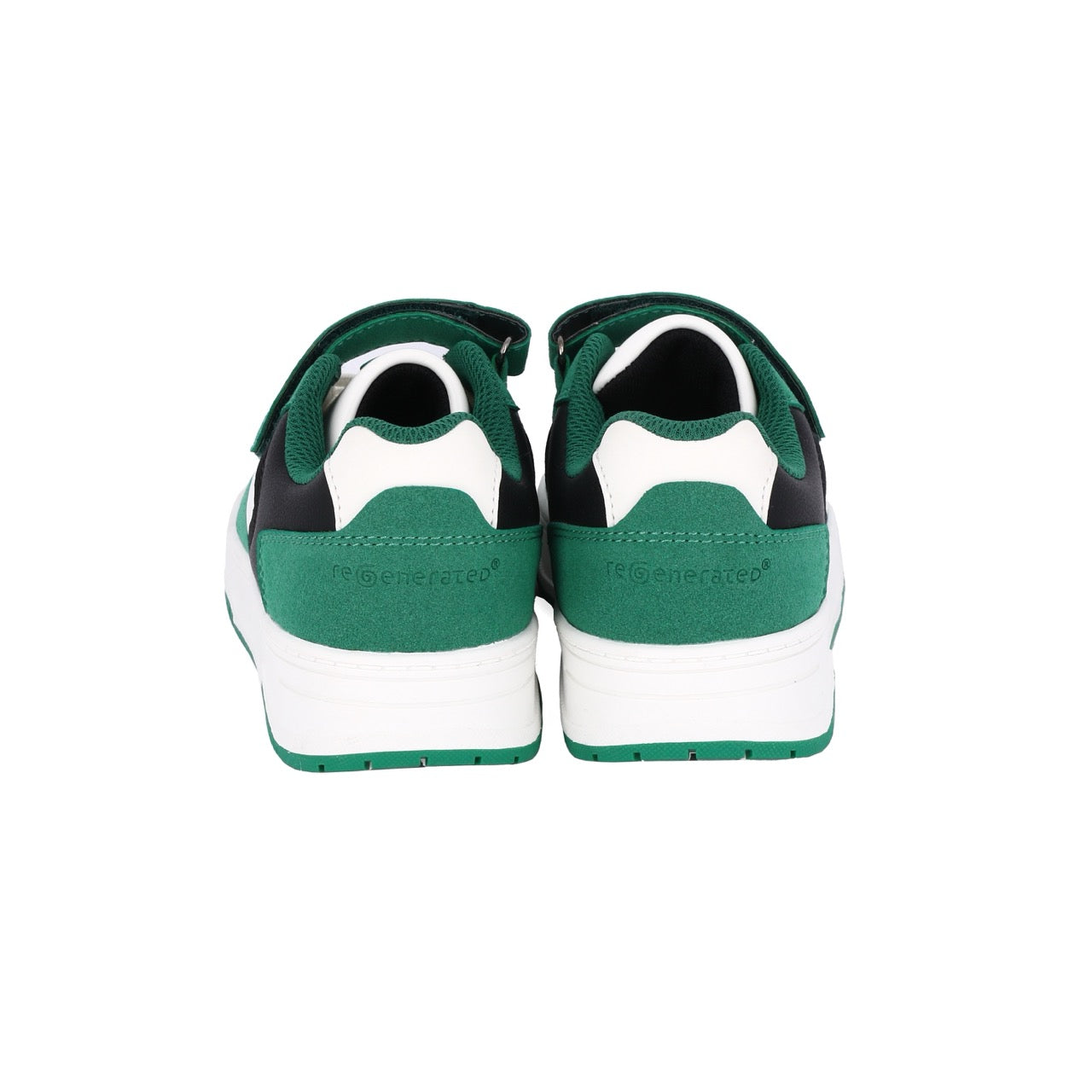 Sneakers riciclate da bambini Bianco-verde